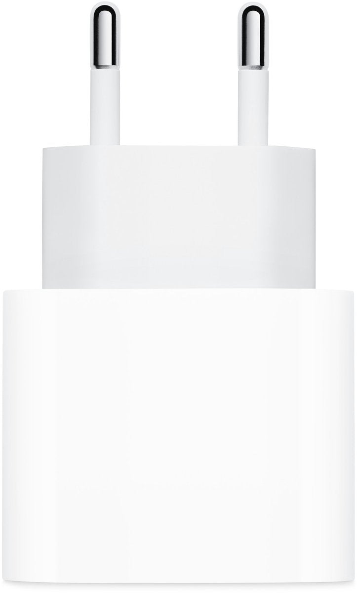 Apple 20W Power adapter - USB-C aansluiting - Snellader iPhone - Wit